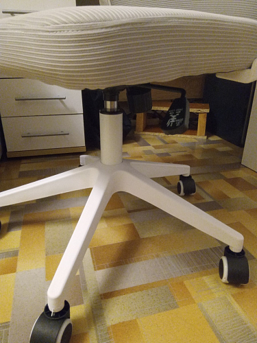 Компьютерное кресло Konfi dark gray / pink / white фото покупателя 275