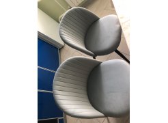 Стул на металлокаркасе Gabi 1 gray / black фото покупателя 241