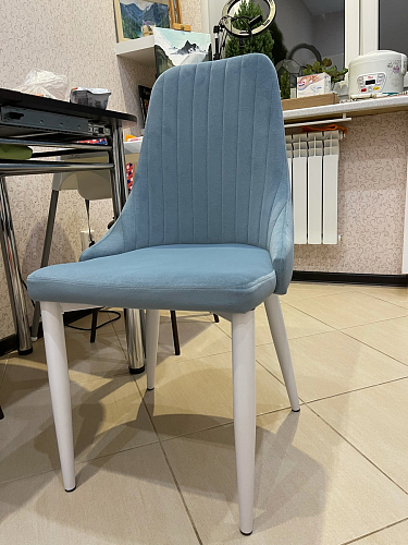 Стул на металлокаркасе Kora black / gray фото покупателя 51