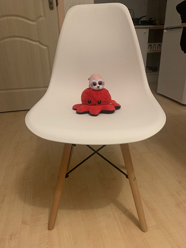 Пластиковый стул Eames PC-015 желтый фото покупателя 92