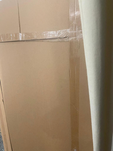 Письменный стол СПм-25 правый белый  - Уцененный экземпляр фото покупателя 4