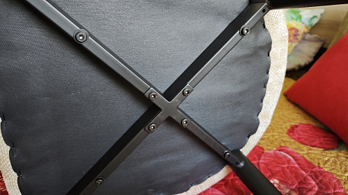 Стул на металлокаркасе Kora green / black фото покупателя 404