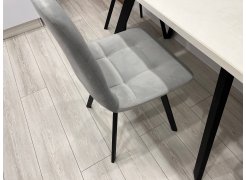 Стул на металлокаркасе Чилли черный фото покупателя 146