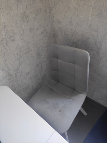 Стул на металлокаркасе Чилли бежевый / белый каркас фото покупателя 1383