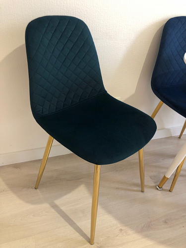 Стул на металлокаркасе Dabl 01 champagne / gold фото покупателя 98