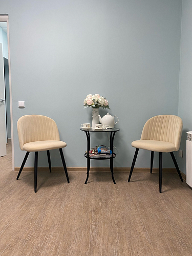 Стул на металлокаркасе Gabi green / black / silver фото покупателя 177