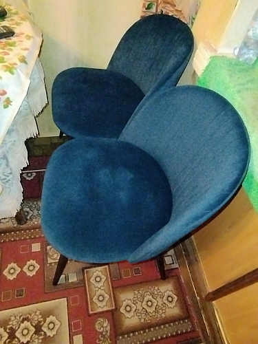 Стул на металлокаркасе Gabi latte / gold / black фото покупателя 824