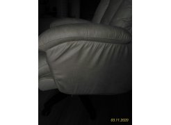 Компьютерное кресло Олимп ткань RICHIE белое фото покупателя 2