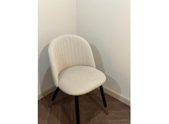 Стул на металлокаркасе Gabi 1 light purple / black фото покупателя 641