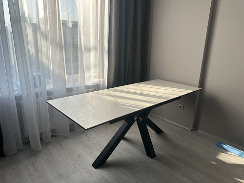 Керамический стол Бронхольм 140(200)х80х77 baolai / черный фото покупателя 1