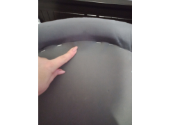 Стул на металлокаркасе Моншау крутящийся velutto 46 / черный фото покупателя 1