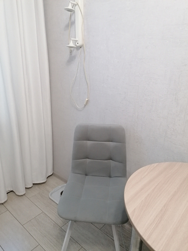 Стул на металлокаркасе Чилли К черный / зеленый фото покупателя 310