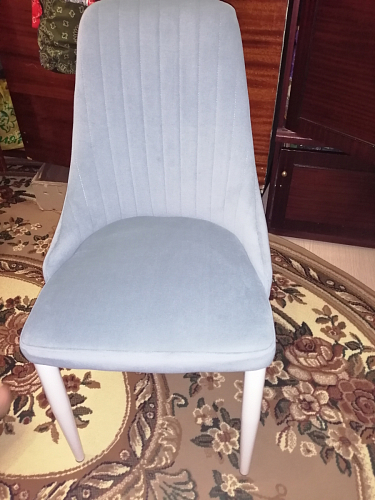 Стул на металлокаркасе Kora beige / black фото покупателя 158