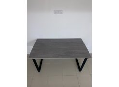 Стол Лота Лофт 140 25 мм юта / белый матовый фото покупателя 698