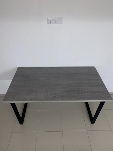 Деревянный стол Лота Лофт 120х75 белый матовый / дуб крафт золотой фото покупателя 698