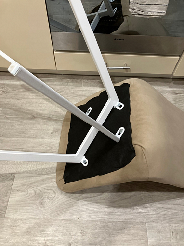 Стул на металлокаркасе Чилли горчичный / черный фото покупателя 981