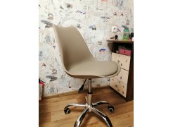 Компьютерное кресло Kolin с подушкой clear / white фото покупателя 177