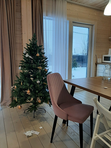 Стул на металлокаркасе Kora dark gray / black фото покупателя 280