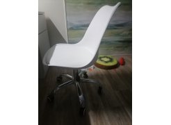 Компьютерное кресло Kolin с подушкой clear / white фото покупателя 429