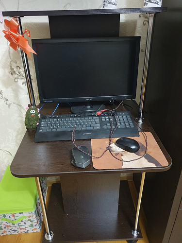 Компьютерный стол КСТ-12 белый фото покупателя 29