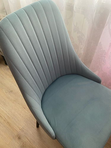 Стул на металлокаркасе Kora dark gray / black фото покупателя 181