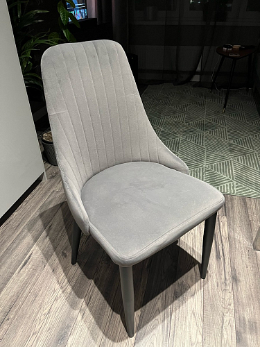 Стул на металлокаркасе Kora green / black фото покупателя 127