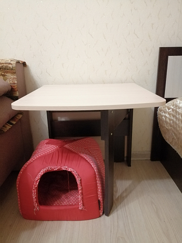 Стол-книжка СтК6 венге / дуб молочный высота 54 см фото покупателя 6