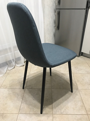 Стул на металлокаркасе Lilu 05 gray / white фото покупателя 74