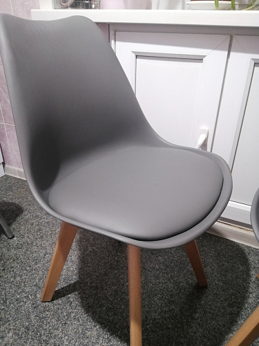 Деревянный стул Bonuss dark gray фото покупателя 125
