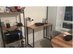 Барная стойка Дилан Лофт 120х40х90 бетон светлый фото покупателя 183