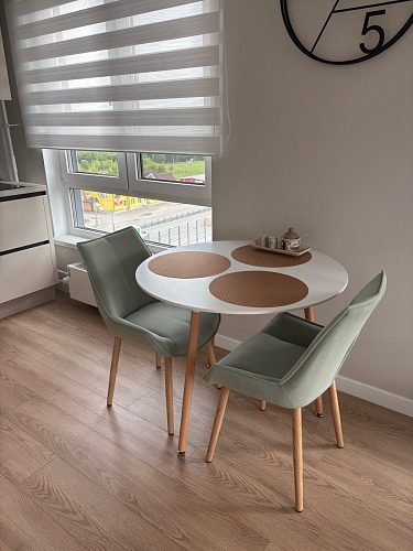 Стол Lorini 60 white / wood фото покупателя 7