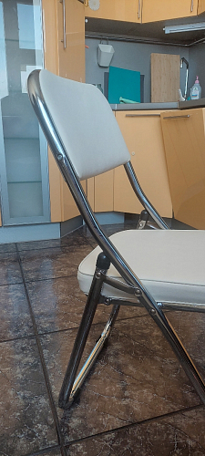 Стул Chair раскладной белый фото покупателя 44