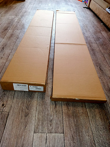 Письменный стол Комфорт 12.71 дуб золотой craft / белая аляска фото покупателя 170