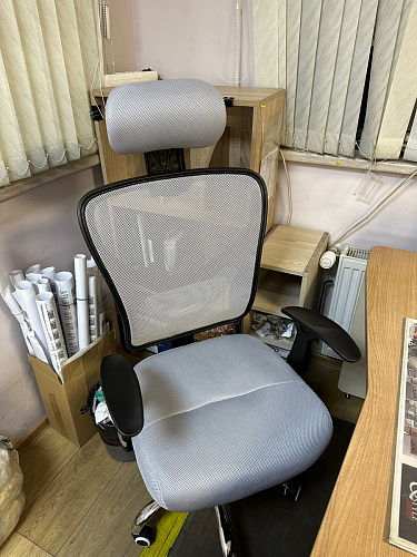 Компьютерное кресло Lody 1 серое / черное фото покупателя 15