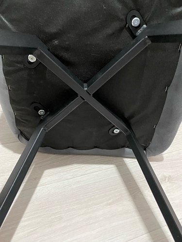 Комплект стульев Чилли 2 шт бежевый / черный фото покупателя 952