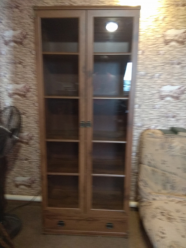 Витрина Индиана JWIT 2D1S дуб саттер фото покупателя 4