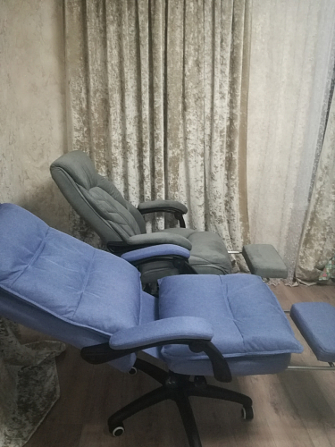 Компьютерное кресло Rapid голубое фото покупателя 120