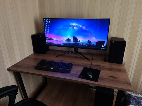 Стол раскладной Лота Лофт 120 25 мм юта / черный матовый фото покупателя 795