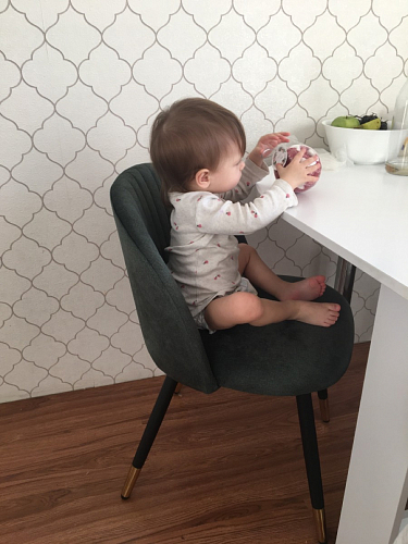 Стул на металлокаркасе Gabi 1 gray фото покупателя 54