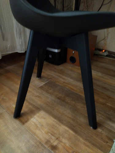 Деревянный стул Bonuss black / black фото покупателя 106