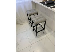 Барный стул Лофт кожзам d1 / черный матовый фото покупателя 154