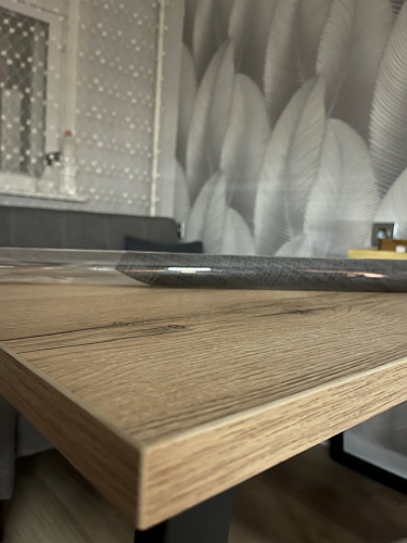 Стол Лота Лофт 120 25 мм сабия / белый матовый фото покупателя 487