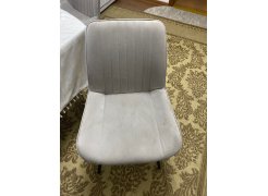 Стул на металлокаркасе Седа К крутящийся светло-серый  / белый фото покупателя 354