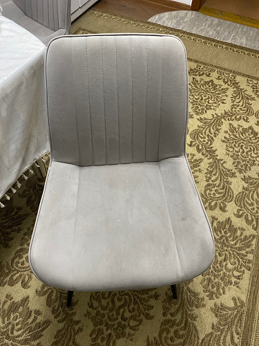 Комплект стульев Вейв 4 шт светло-серый / черный фото покупателя 354