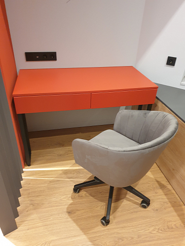 Компьютерное кресло Тибо 01 светло-коричневый / черный фото покупателя 215