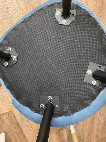 Стул на металлокаркасе Gabi 1 light purple / black фото покупателя 232