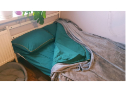 Односпальная кровать Фади 80х200 черная фото покупателя 1319