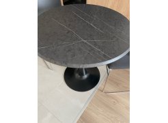 Стол Тулип 90х73 дуб вотан / белый фото покупателя 16