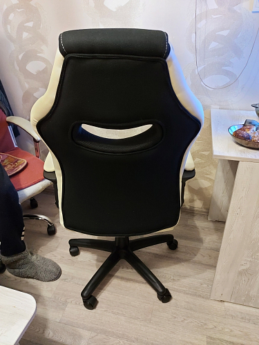 Компьютерное кресло Gamer черное / бежевое фото покупателя 73