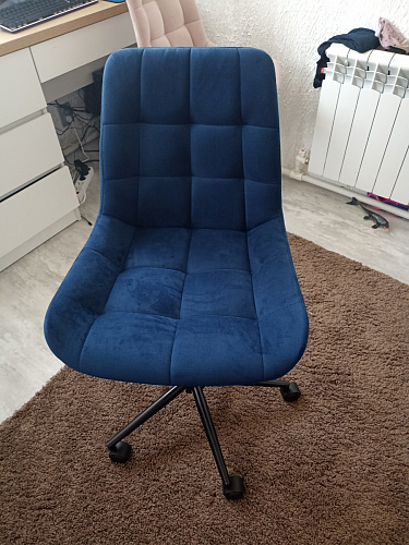 Компьютерное кресло Честер зеленый / черный фото покупателя 48